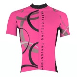 Men's Short Sleeve Cycling Jersey Polyester White Yellow Red Bike Jersey Top Mountain Bike MTB Road Bike Cycling Breathable Quick Dry Ultraviolet Resistant Sports Clothing Apparel