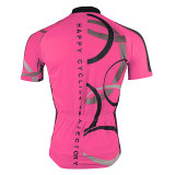 Men's Short Sleeve Cycling Jersey Polyester White Yellow Red Bike Jersey Top Mountain Bike MTB Road Bike Cycling Breathable Quick Dry Ultraviolet Resistant Sports Clothing Apparel