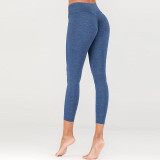 Women's High Waist Yoga Pants Scrunch Butt Ruched Butt Lifting Leggings Tummy Control Butt Lift Dark Grey Army Green Blue Fitness Gym Workout Running Winter Sports Activewear High Elasticity Skinny