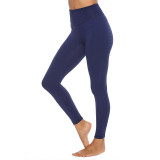 Women's High Waist Yoga Pants Scrunch Butt Ruched Butt Lifting Leggings Tummy Control Butt Lift White Black Yellow Spandex Fitness Gym Workout Running Sports Activewear Stretchy Skinny Slim