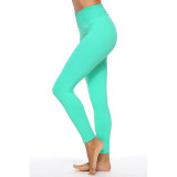 Women's High Waist Yoga Pants Scrunch Butt Ruched Butt Lifting Leggings Tummy Control Butt Lift White Black Yellow Spandex Fitness Gym Workout Running Sports Activewear Stretchy Skinny Slim