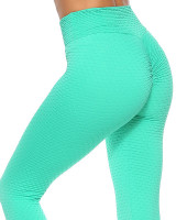 Women's High Waist Yoga Pants Scrunch Butt Ruched Butt Lifting Leggings Tummy Control Butt Lift White Black Yellow Spandex Fitness Gym Workout Running Sports Activewear Stretchy Skinny Slim