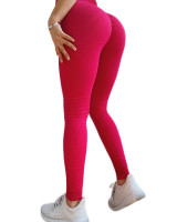 Women's High Waist Yoga Pants Scrunch Butt Ruched Butt Lifting Leggings Tummy Control Butt Lift White Black Yellow Spandex Fitness Gym Workout Running Sports Activewear Stretchy Skinny Slim