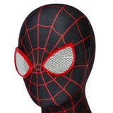 PS5 Spiderman Cosplay Black Jumpsuit Halloween Costume