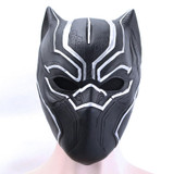 Black Panther Cosplay Latex Helmet Halloween Props