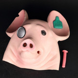 Game Watch Dogs: Legion Cosplay Legion Winston Pig Latex Helmet Halloween Party Prop