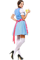 BFJFY Women Halloween Oktoberfest Maid Costume Beer Festival Costume