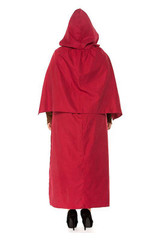 BFJFY Halloween Women's Plus Size Costume Little Red Riding Hood Cosplay Dress