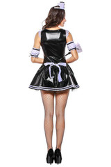 BFJFY Halloween Women's Maid Bar Girls Fancy Dress Cosplay Costume