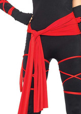 BFJFY Women's Deadly Ninja Costume Warrior Ninja Halloween Cosplay Costume