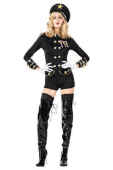 BFJFY Adult Women Police Officer Costume Halloween Cosplay
