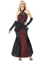 BFJFY Spider Queen Dress Costume Halloween Cosplay For Ladies Women