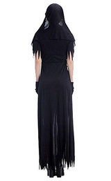 BFJFY Womens Dreadful Zombie Nuns Costume Halloween Cosplay Fancy Dress