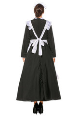 BFJFY Women's French Apron Maid Fancy Dress Manor Maid Halloween Uniform
