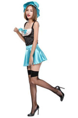 BFJFY Halloween Tea Party Costume Cosplay Skirt Sexy Uniform For Women