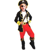 BFJFY Boy's Halloween Pirates Of The Caribbean Jack Cosplay Costume