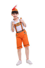 BFJFY Kids Oktoberfest Costume Beer Festival Halloween Cosplay Boys