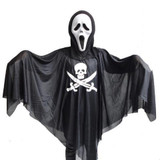 BFJFY Halloween Boy’s Ghost Cosplay Costume Sickle Ghost Costume With Mask
