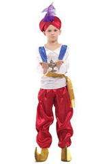 BFJFY Kids' Halloween Aladdin Suit Boy's Arabian Prince Cosplay Costume