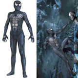 Venom Symbiote SpiderMan Jumpsuit Venom Mask Cosplay Costume Superhero Bodysuit Halloween Party Props