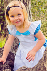BFJFY Girls Princess Dress Alice Maid Costume Halloween Cosplay Costume
