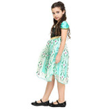 BFJFY Frozen Girls Halloween Dress Princess Anna Costume Dress