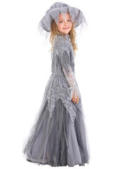 BFJFY Halloween Girl's Tulle Dress Wedding Dress Princess Cosplay Costume BFJFY Halloween Girl's Tulle Dress Wedding Dress Princess Cosplay Costume