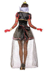 BFJFY Halloween Women Princess Queen Dress Outfit Role Play Cosplay Costume BFJFY Halloween Women Princess Queen Dress Outfit Role Play Cosplay Costume