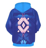 BFJmz METROID Samus Zero 3D Printing Coat Zipper Coat Leisure Sports Sweater Autumn And Winter