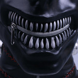 Tokyo Ghoul Movie Cosplay Kaneki Ken Masks Latex Zipper Adjustable Masks Props Helloween