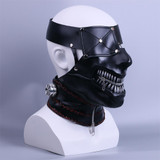 Tokyo Ghoul Movie Cosplay Kaneki Ken Masks Latex Zipper Adjustable Masks Props Helloween