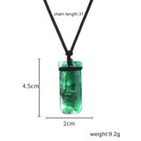 2018 Aquaman Cosplay Arthur Curry Necklace Green Pendant Aquaman Accessories Souvenir Gift Halloween party Prop