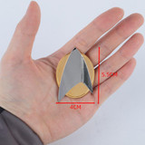 Star Trek Picard Combadge Rank Pips Brooch Command Science Engineering Pin Badge Accessories Halloween Party Prop a set