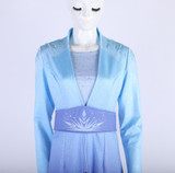 New Frozen 2 Cosplay Snow Adult Elsa Dress Costume Halloween Cosplay Elsa Anna Costume Princess Ice Queen Elsa Outfit Full Set