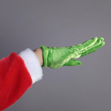 Christmas Adult Grinch Luxury Santa Costume with Mask cosplay suit