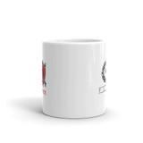 White glossy mug