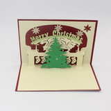 Postcards 3D Christmas Cards Birthday Thanks