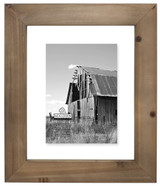 Malden Rustic Distressed Float Picture Frame