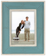 Malden Sunwashed Turquoise Distressed Frame