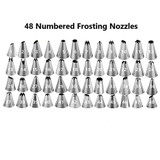 Cake Decorating Tips 48Pcs/set