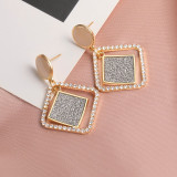 Hagat™️ New Fashion Geometric Drop Earrings Long Metal Earrings Women Earrings Gold Earrings Open Rectangle