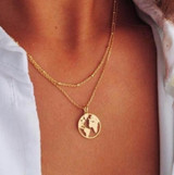 Hagat™️ World Map Necklace