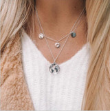 Hagat™️ World Map Necklace