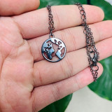 Hagat™️ World Map Necklace
