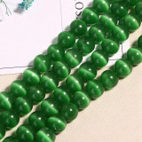 12 Color Options Round Cat's Eye 15in Strand of Beads 4mm through 14mm