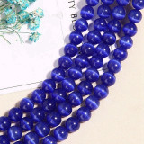 12 Color Options Round Cat's Eye 15in Strand of Beads 4mm through 14mm