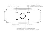 Touch Control Bluetooth Speaker