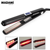Madami LCD Ultrasonic Infrared Hair Straightener Iron