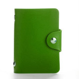 Wallet Leather 24 Bits Card Case Holder