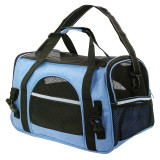 Portable Cat Bag Backpack Breathable Mesh Pet Puppy Cat Carrier Bags Foldable Outdoor Travel Bag For Small Pets Dog Cats Handbag